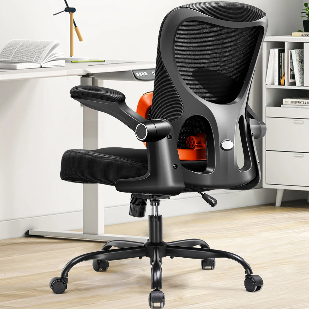 Ergonomic Chair with Flip-Up Armrests