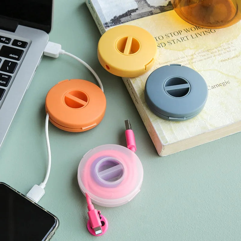 Round Mobile Phone Data Cable