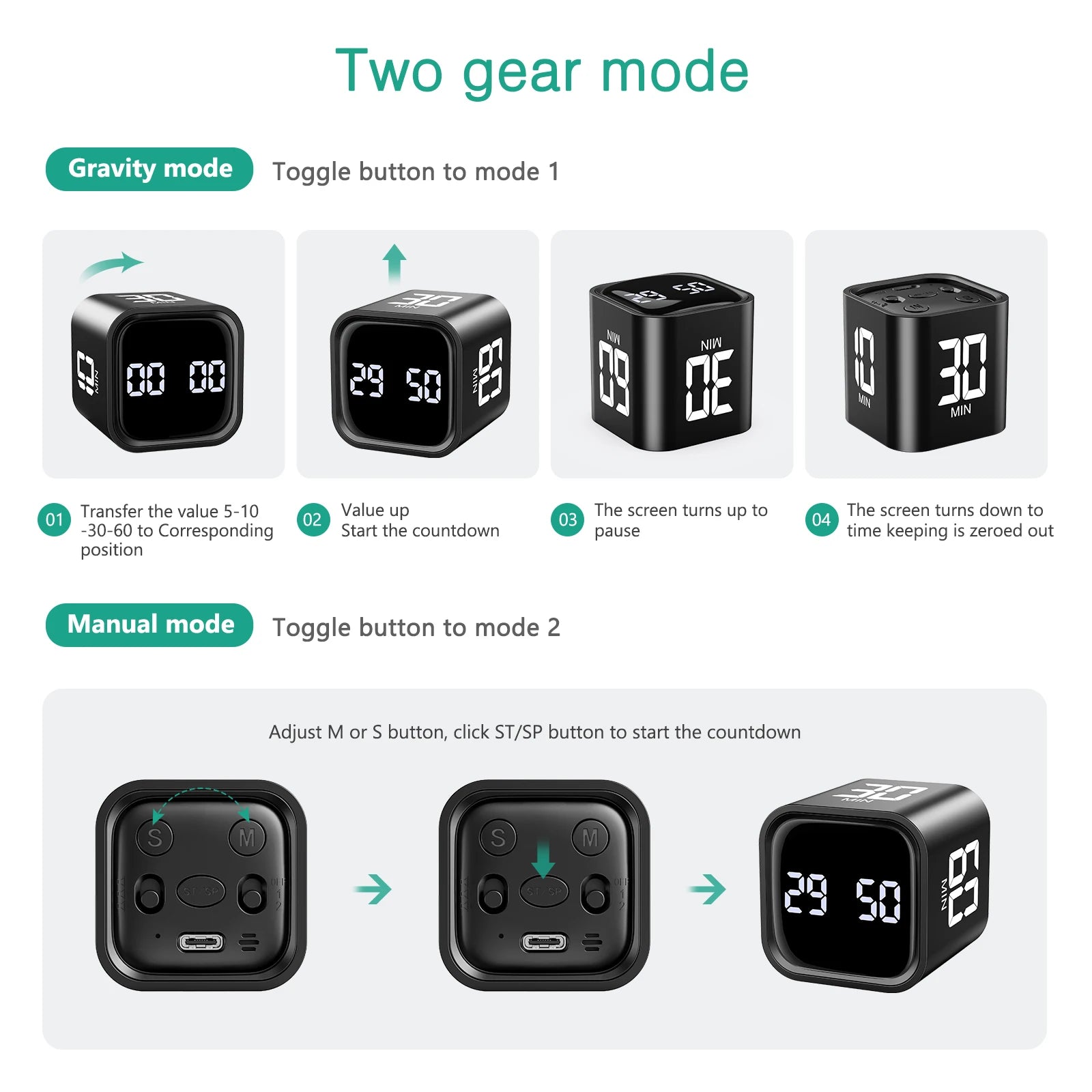 Countdown Cube Timer