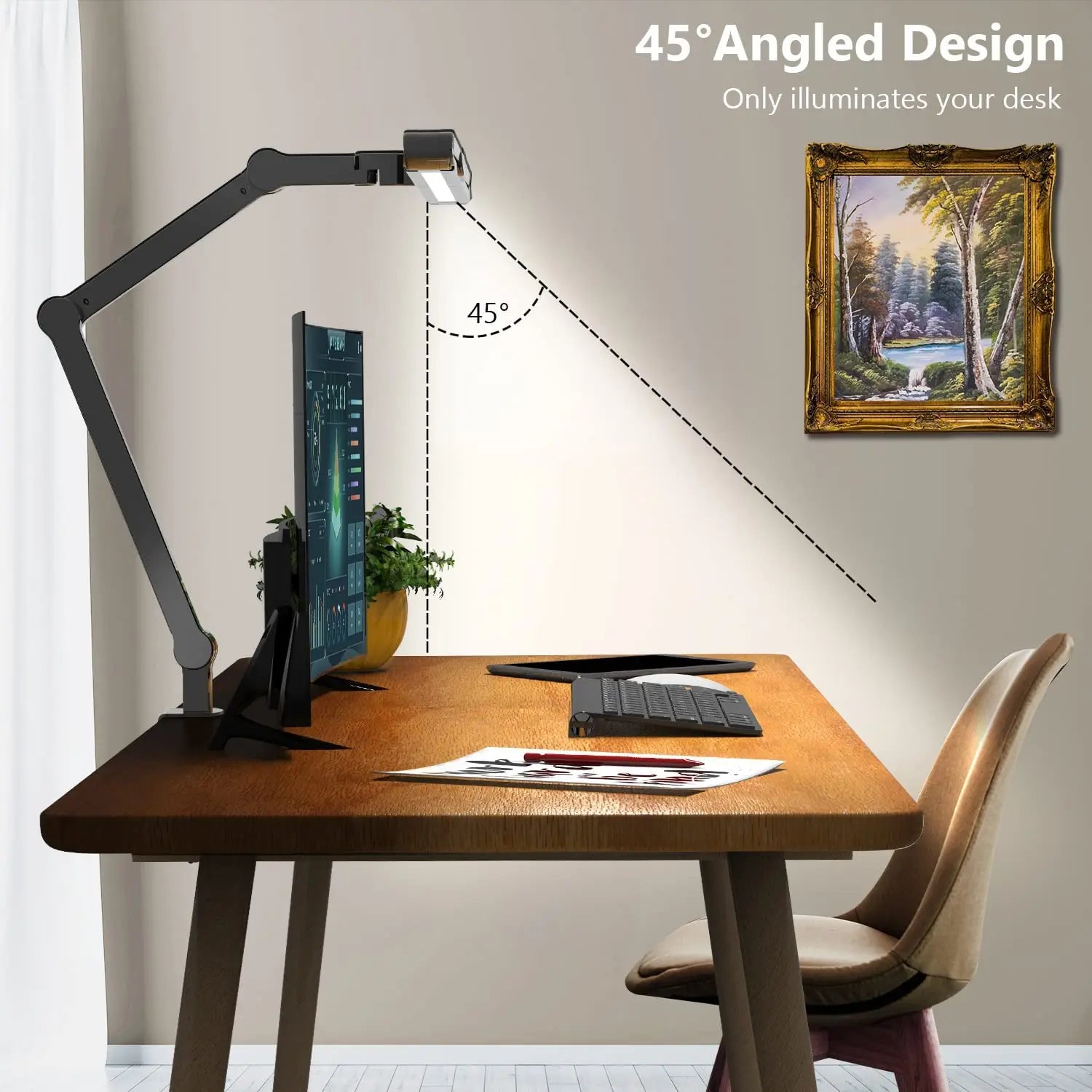 Led Desk Lamp with Clamp
