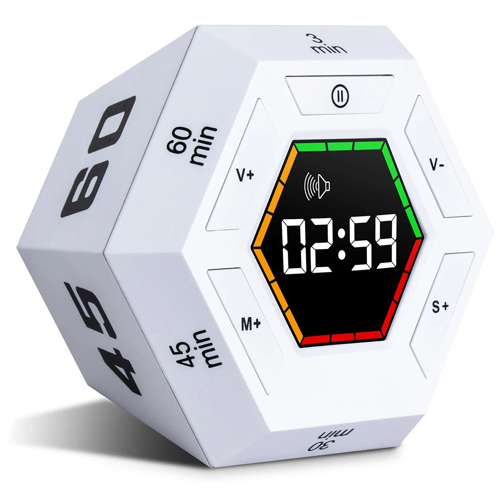Hexagonal Visual Flip Electronic Timer