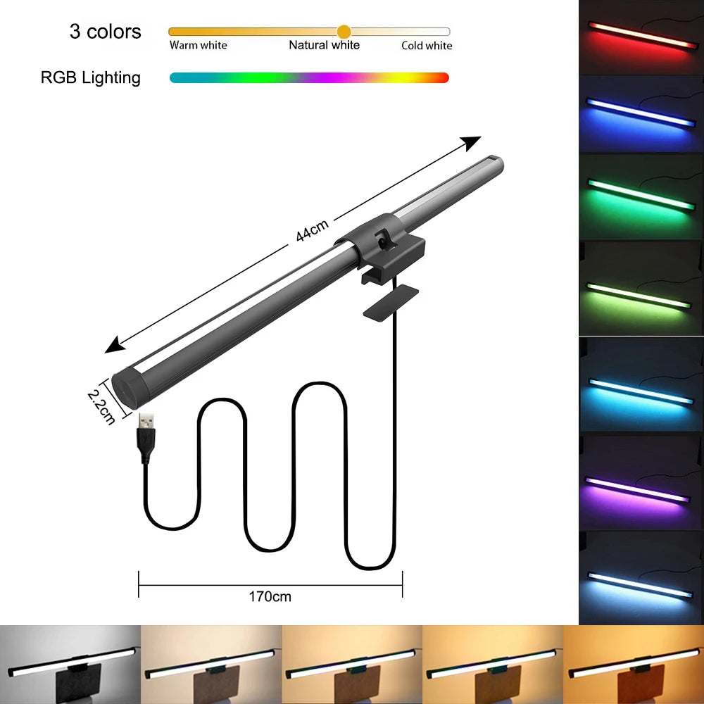 Computer Monitor Screen Light Bar