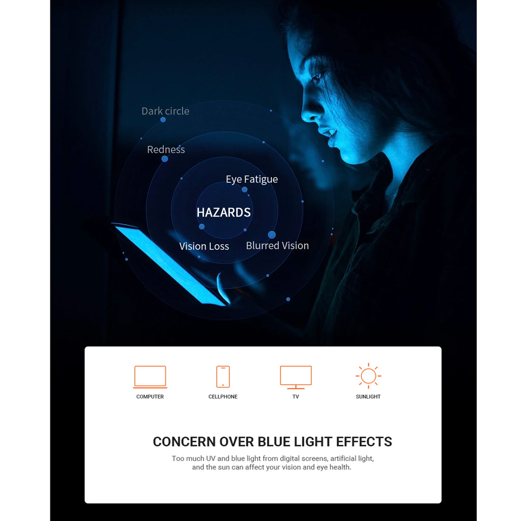 Square Blue Light Blocking Glasses